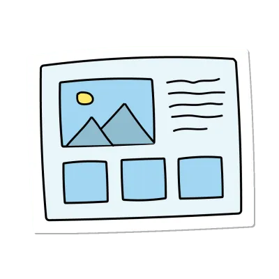 Conception UI Stickers